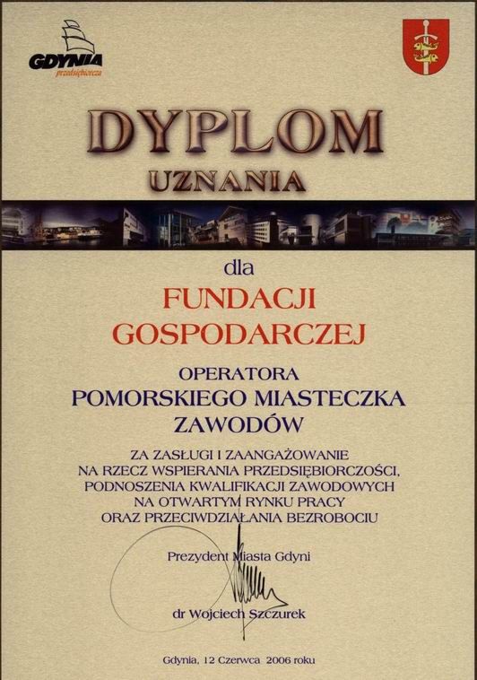 Dyplom uznania